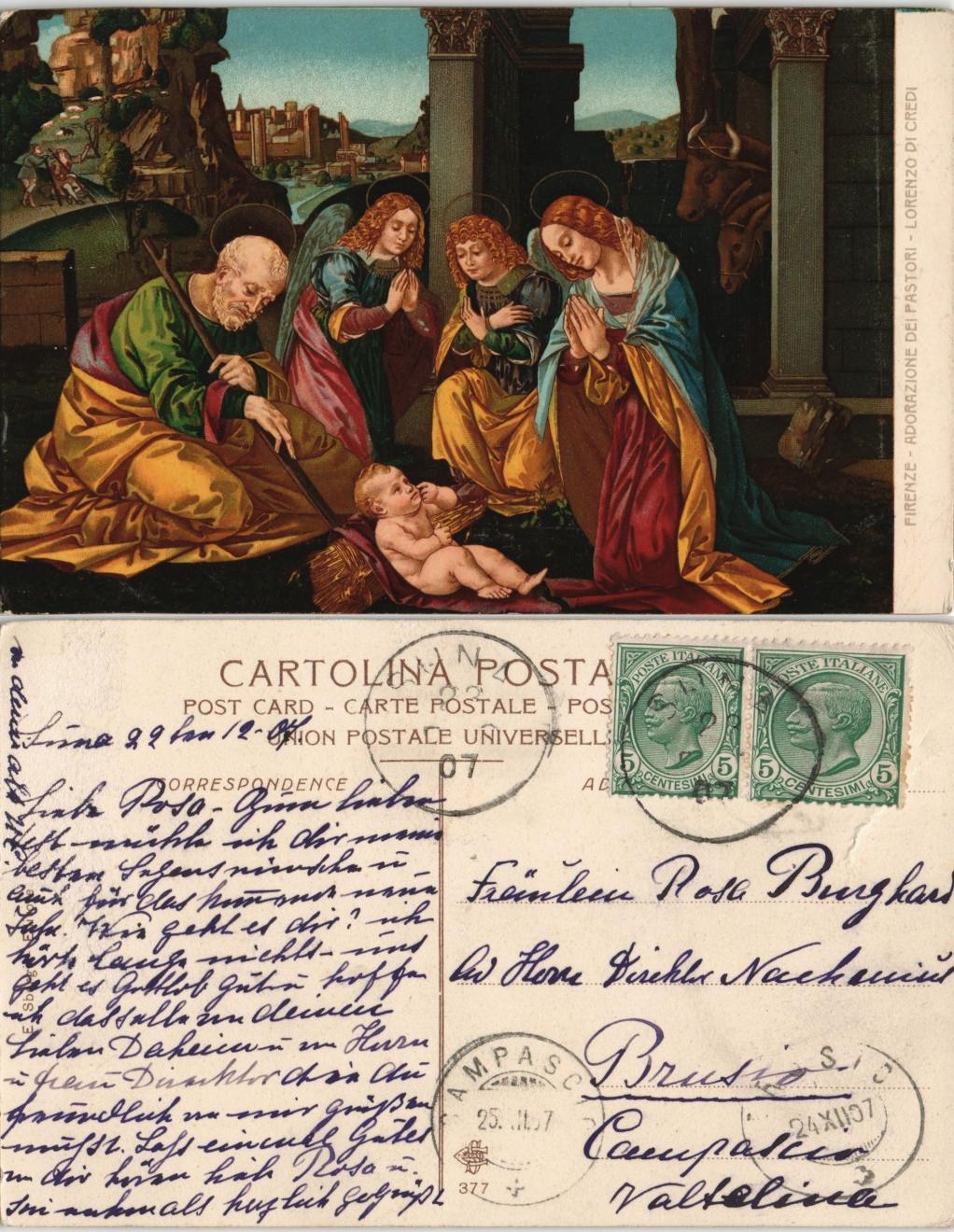 .Italy Italia Religion/Church – Bible, Worship, Artist Card Italy 1907